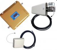 Усилитель сотовой связи и интернета GSM/3G частоты 900/ 2100